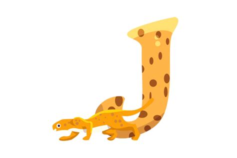 Cute Animals "J" Alphabet Letters Graphic by Goodtimeartsy · Creative ...