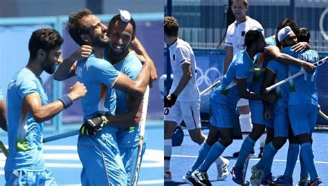 Singers Bhupinder Gill and Neeru Bajwa distributing laddu on Indian men ...