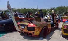 Bosozoku Exhaust by Japanese Lamborghini Has Towering Bosozoku Style Bosozoku Exhaust