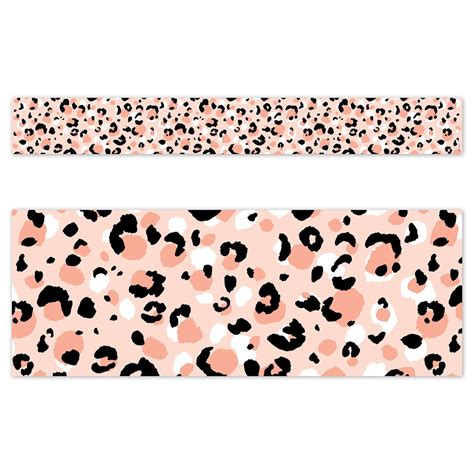 Blush Leopard Jungle Friends Border | Michaels