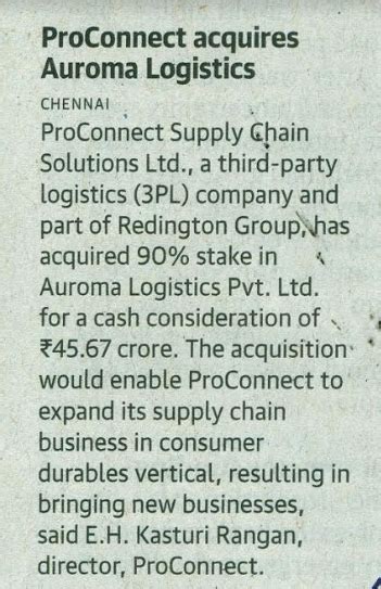 ProConnect Supply Chain SolutionsProConnect Supply Chain Solutions ...