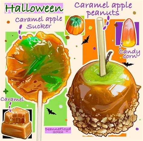 Halloween Caramel Apple Sucker