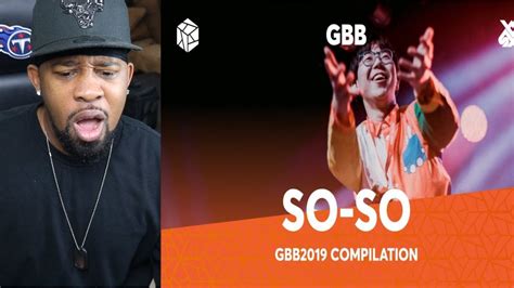 SO-SO 2019 COMPILATION | GRAND BEATBOX BATTLE LOOPSTATION - REACTION