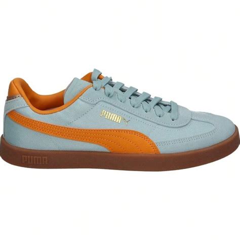 Puma PUMA | Puma Club II Era Women's Sneakers – Green With Orange ...
