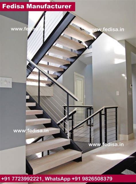 Stainless Steel Handrails For Stairs Stair Iron Custom Metal Stairs ...