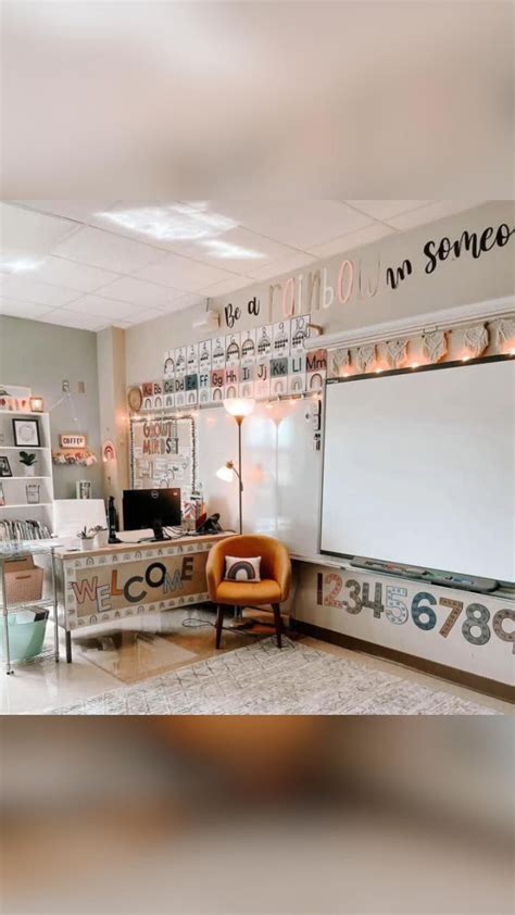 Neutral classroom decor boho rainbow classroom theme – Artofit