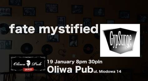 Fate Mystified vs Gypsurge, Oliwa Pub, Krakow, January 19 2024 ...