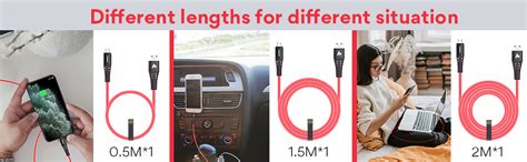 Maono UC201R-P3 Micro USB Fast Charging Cable, with High Speed Data ...