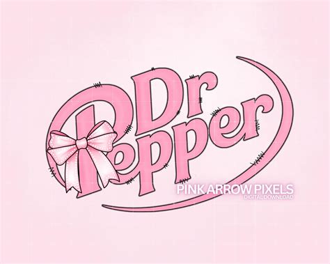 Pink Coquette Dr Pepper PNG | Dr Pepper Sublimation Design | Girlie PNG ...