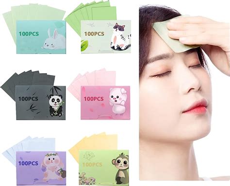 600Pcs Oil Blotting Sheets for Face Blotting Paper for Oily Skin for People with Oily Skin at ...