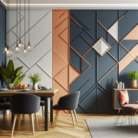 17 Modern Dining Room Paneling Ideas: Half Walls, Accent Walls, Wood ...