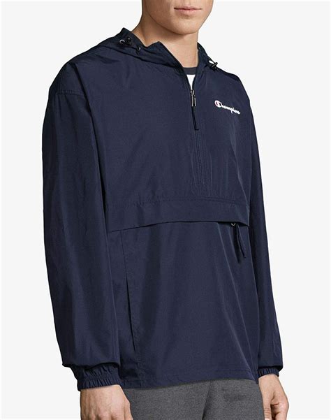 Buy Champion Stadium Packable Jacket, Lightweight Water and Wind ...