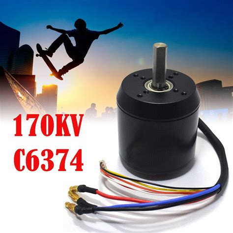 Buy Efficience Brushless Motor C6374 Skateboard Efficience Sensored ...