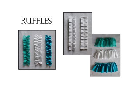 Learn all about ruffles! - The Shapes of Fabric