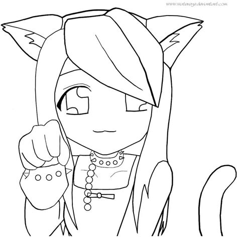 Minecraft Aphmau Coloring Pages Printable - XColorings.com