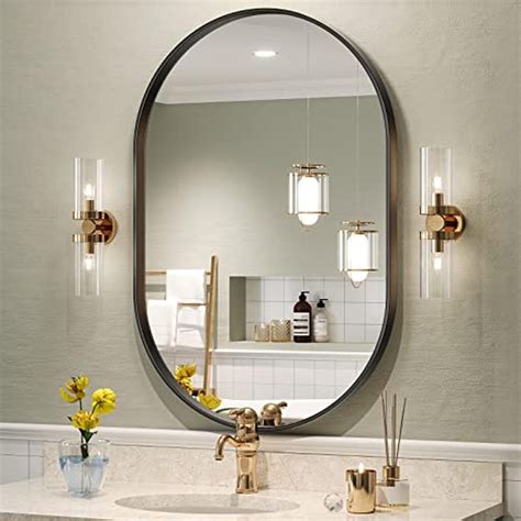 23 Stylish Oval Bathroom Mirrors for a Chic Look -Architectural Foundation