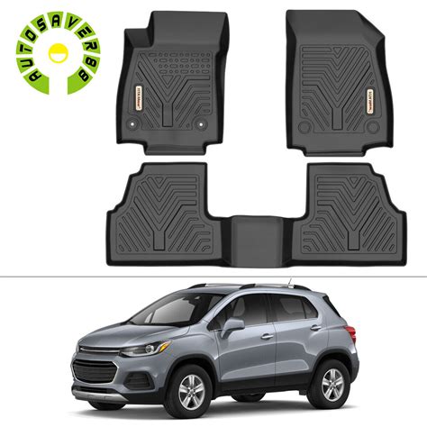 Car Floor Mats for 2013-2022 Buick Encore 3D All Weather TPE Rubber ...