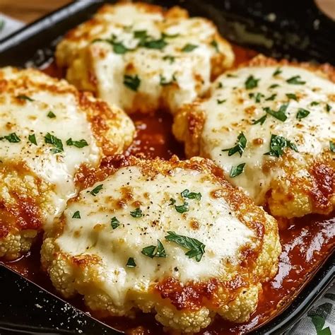 Baked Cauliflower Parmesan: Deliciously Healthy Delight! – Propertastyfood