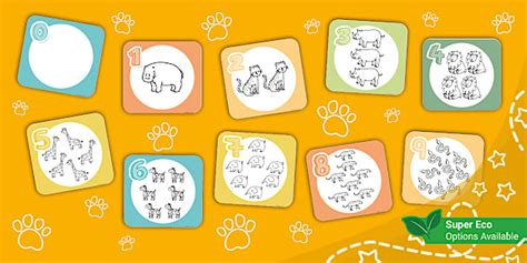 My First Counting Safari Animals Flashcards