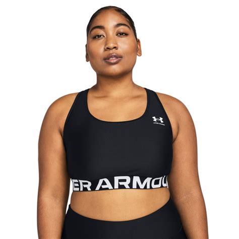 Biustonosz treningowy Under Armour UA HG Mid Branded - czarny ...