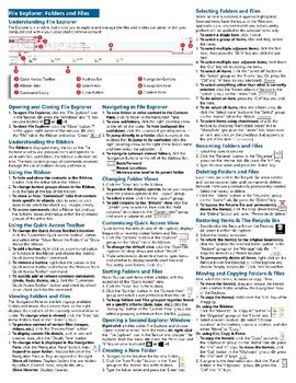 Image result for Windows 10 Quick Reference Guide