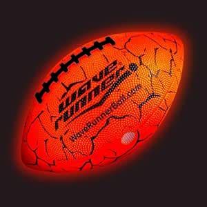 WaveRunner Glow in The Dark Football- LED Light Up Grip-It Edition ...