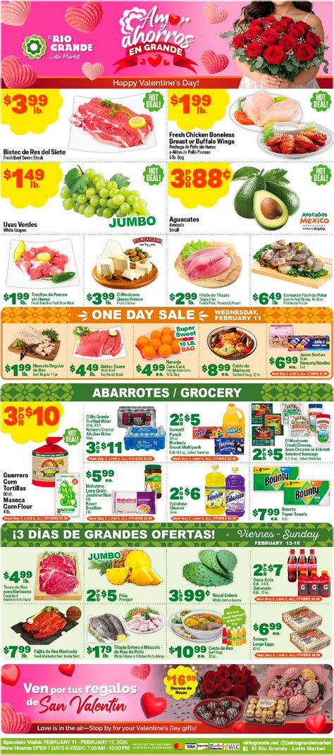 El Rio Grande Weekly Ad (2/11/26– 2/17/26) Preview