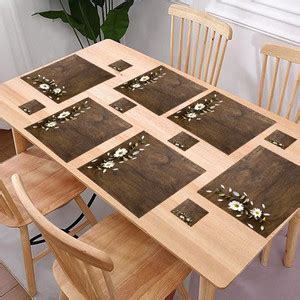 REVEXO Rectangular Pack of 6 Table Placemat - Buy REVEXO Rectangular ...