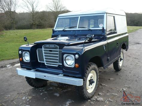1979 SWB 88" Classic Land Rover - Defender Style, One Owner, Military ...