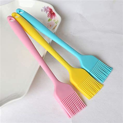 Buy Generic 3Pc Integrated Silicone Brush High Temperature Kitchen ...
