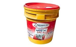 ZPremium Fully Synthetic SAE 40 Engine Oil Suitable for Various Engines ...