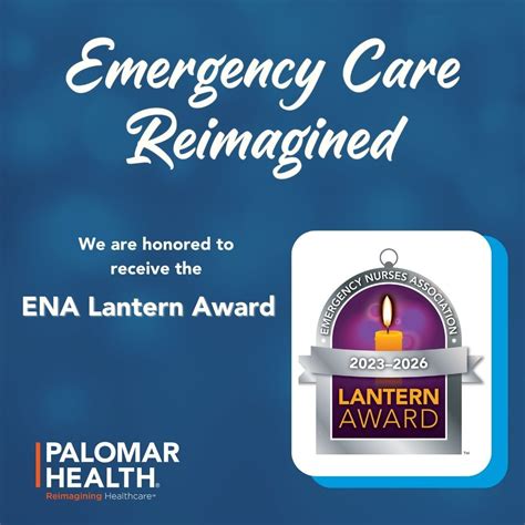 #palomarhealth #reimagininghealthcare #palomarhealthescondido #enalanternaward #nursingaward # ...