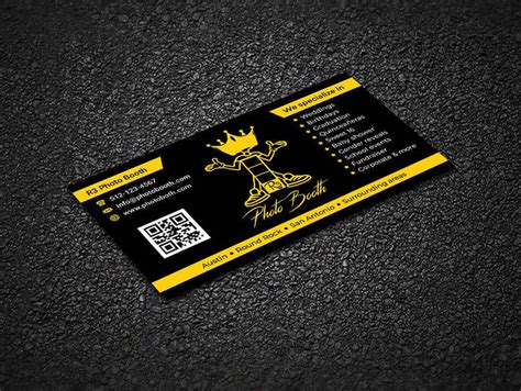 Business card design needed for Photo Booth company | Freelancer