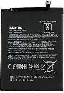 NAFS for Xiaomi Redmi Mi Note 7 Pro BN4A Battery - NAFS : Flipkart.com