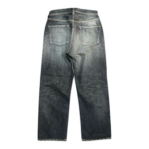 INTERIM (インテリム) VINTAGE WASHED "1953XX CLASSIC" SHUTTLE DENIM TROUSERS ...