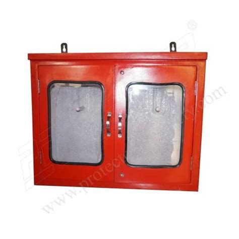 Hose Box - Mild Steel Double Door Fire Hose Box Wholesale Trader from ...