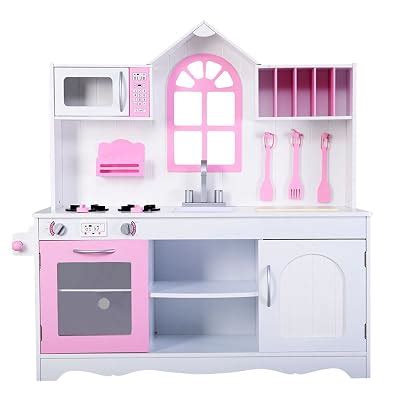KCHEX>Goplus Kids Wood Kitchen Toy Cooking India | Ubuy