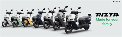 Ather Rizta S 123 KM IDC range with Ather Stack Pro in Deccan Grey Mono ...
