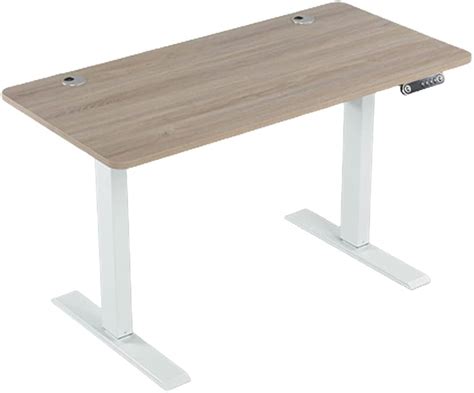 IKEA BEKANT Desk Made Of Particle Board , Plastic and Powder Coated ...