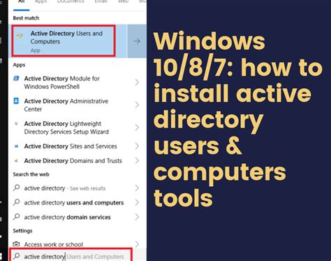 Prohibit User Install Active Directory 的图像结果