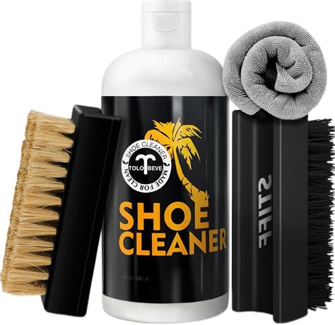Amazon.com: Tolobeve Shoe Cleaner Kit, White Shoe Cleaner Sneakers Kit ...