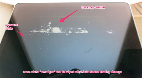 My Retina Display has stain damage, HELP!… - Apple Community