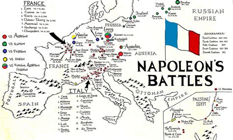 Napoleonic Wars Map Napoleonic Wars Casuality Post War : R/MapPorn