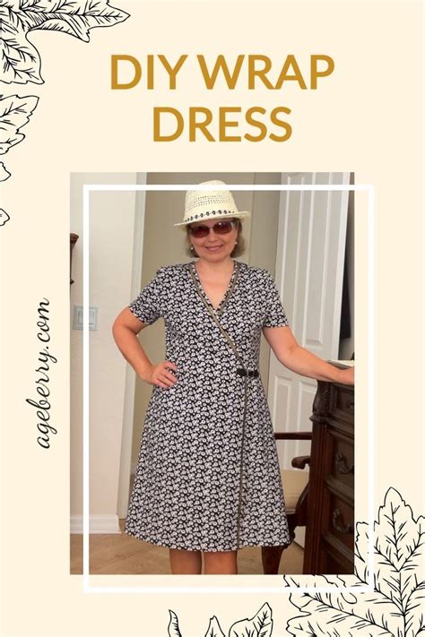 Image result for Simple Wrap Dress Tutorial