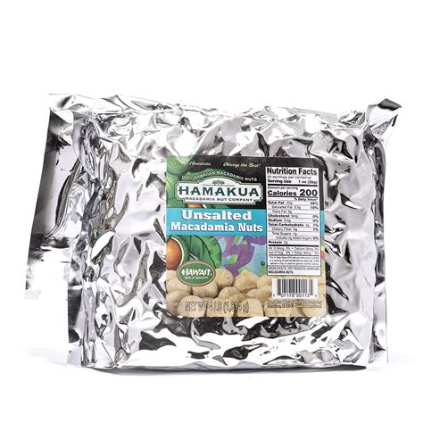Buy Hamakua Macadamia Nuts - Unsalted Bulk Macadamias (4 lbs ...
