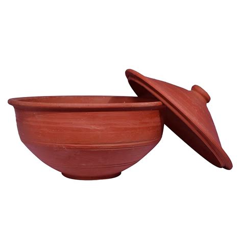Buy The Himalaya Craft Mitti Cool Terracotta Clay Curd Pots, 1000 Ml ...