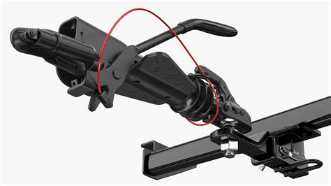 Trailer Hitch Receiver and Trailer Coupling Clamp 3D model | 3D Molier ...