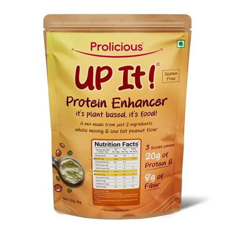 Prolicious UP It! Protein Enhancer | 20g Protein & 8g Fiber | Just 2 ...