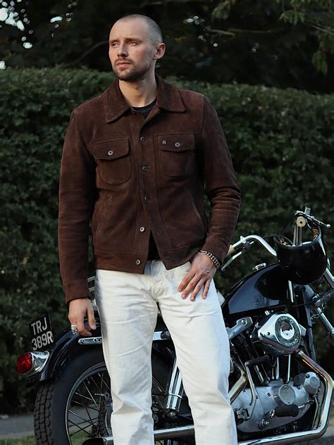 Gold Bison™ Brown Suede Jacket