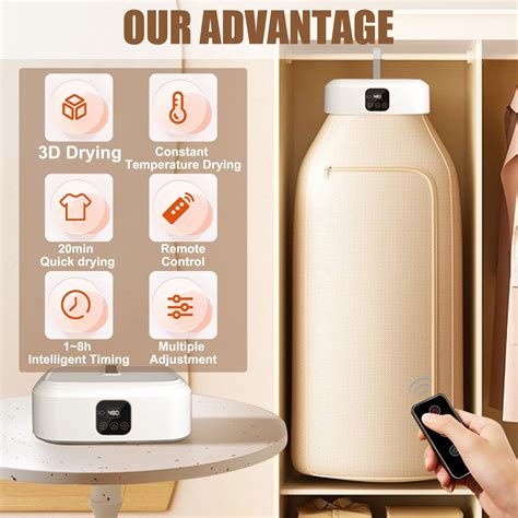 Rcqeuiol Portable Clothes Dryer, Convenient Compact Mini India | Ubuy